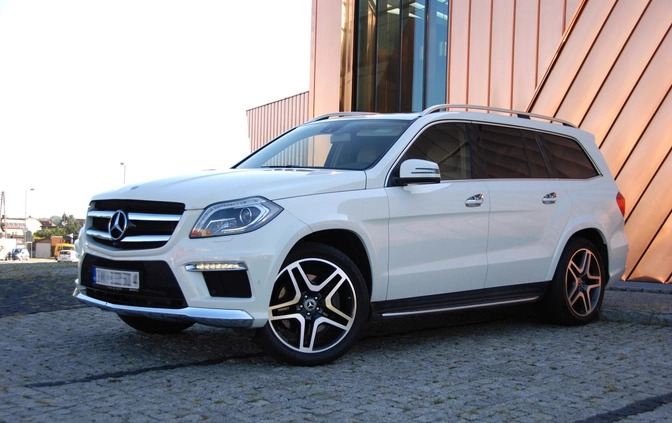 Mercedes-Benz GL cena 119900 przebieg: 179000, rok produkcji 2013 z Katowice małe 781
